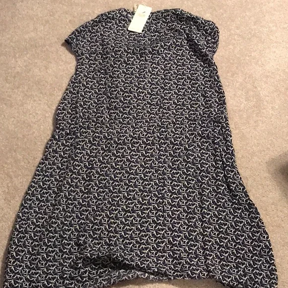 Cotton dress with drawstring waist - Picture 5 of 5
